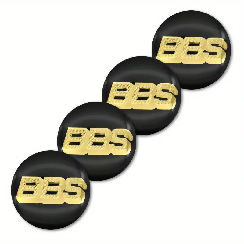 BBS Logo Center Hub Sticker