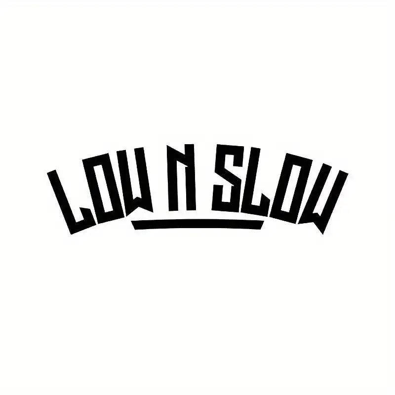 Low N Slow Decal Sticker