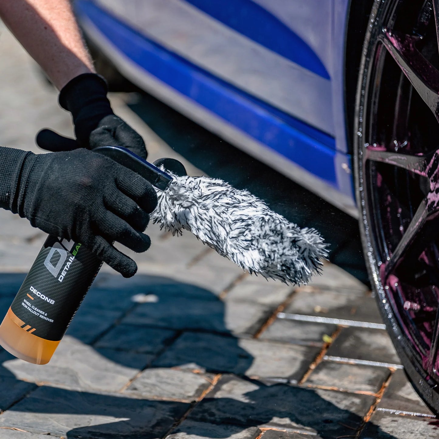 Microfiber Wheel Spoke Brush