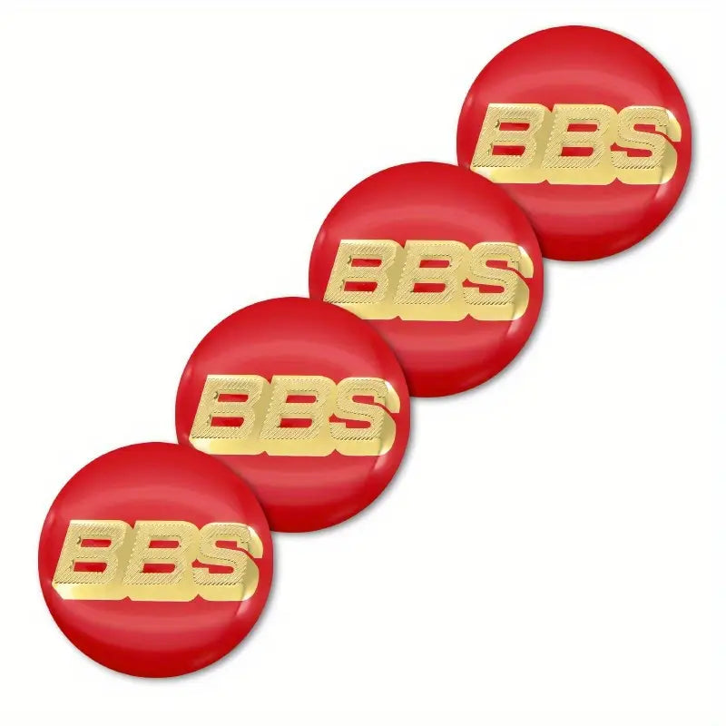 BBS Logo Center Hub Sticker