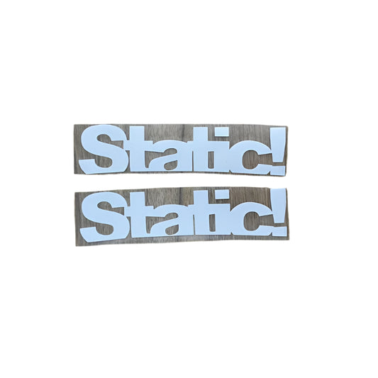 Static! Wheel Arch Sticker