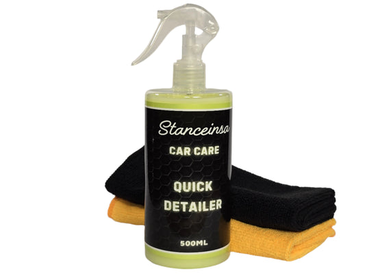 QUICK DETAILER 500ML +2 MICRO FIBRE CLOTHS