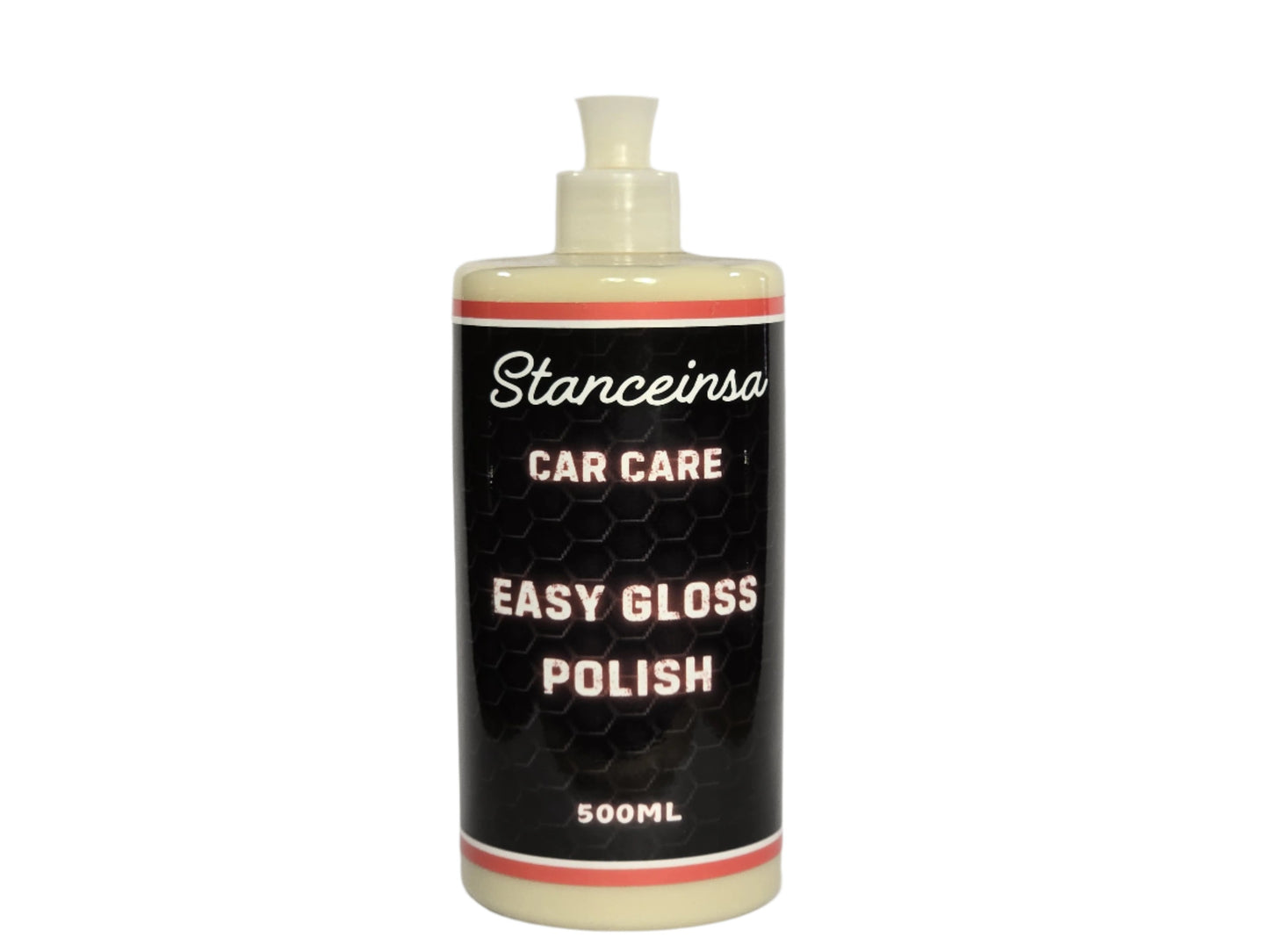 EASY GLOSH CAR POLISH 500ML +2 MICROFIBRE CLOTHS