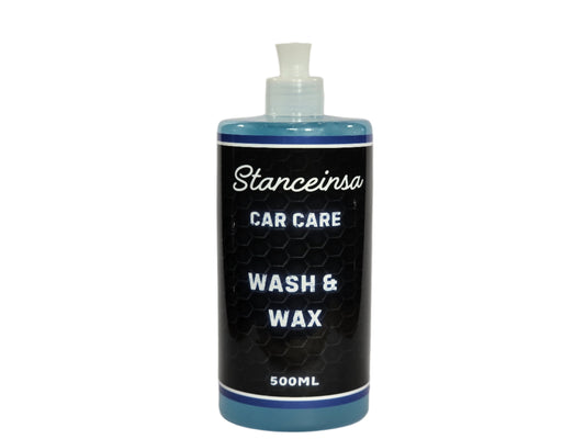 WASH AND WAX 500ML