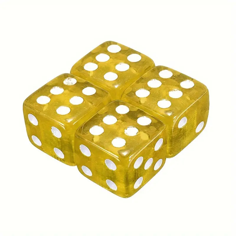 Dice-shaped 16mm Tire Valve Caps