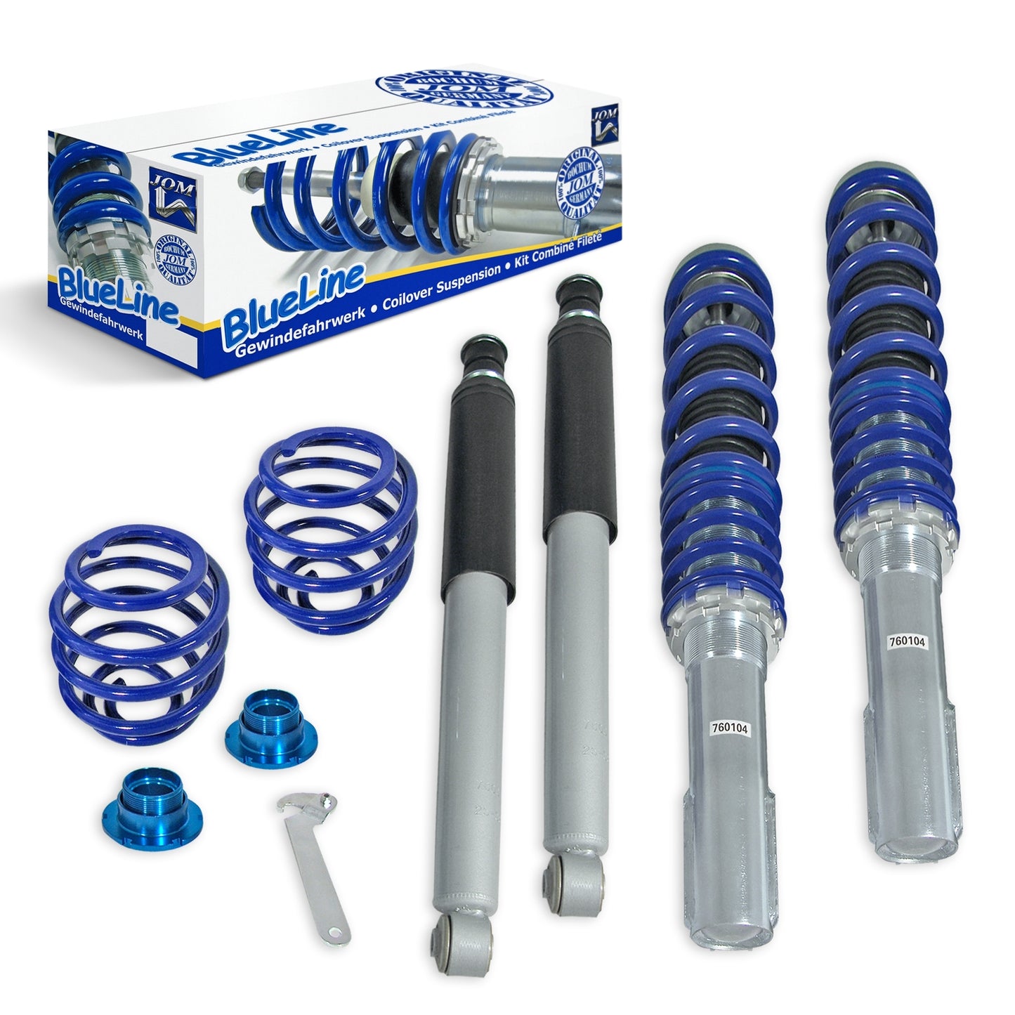 Opel Corsa A/B JOM Blueline coilovers