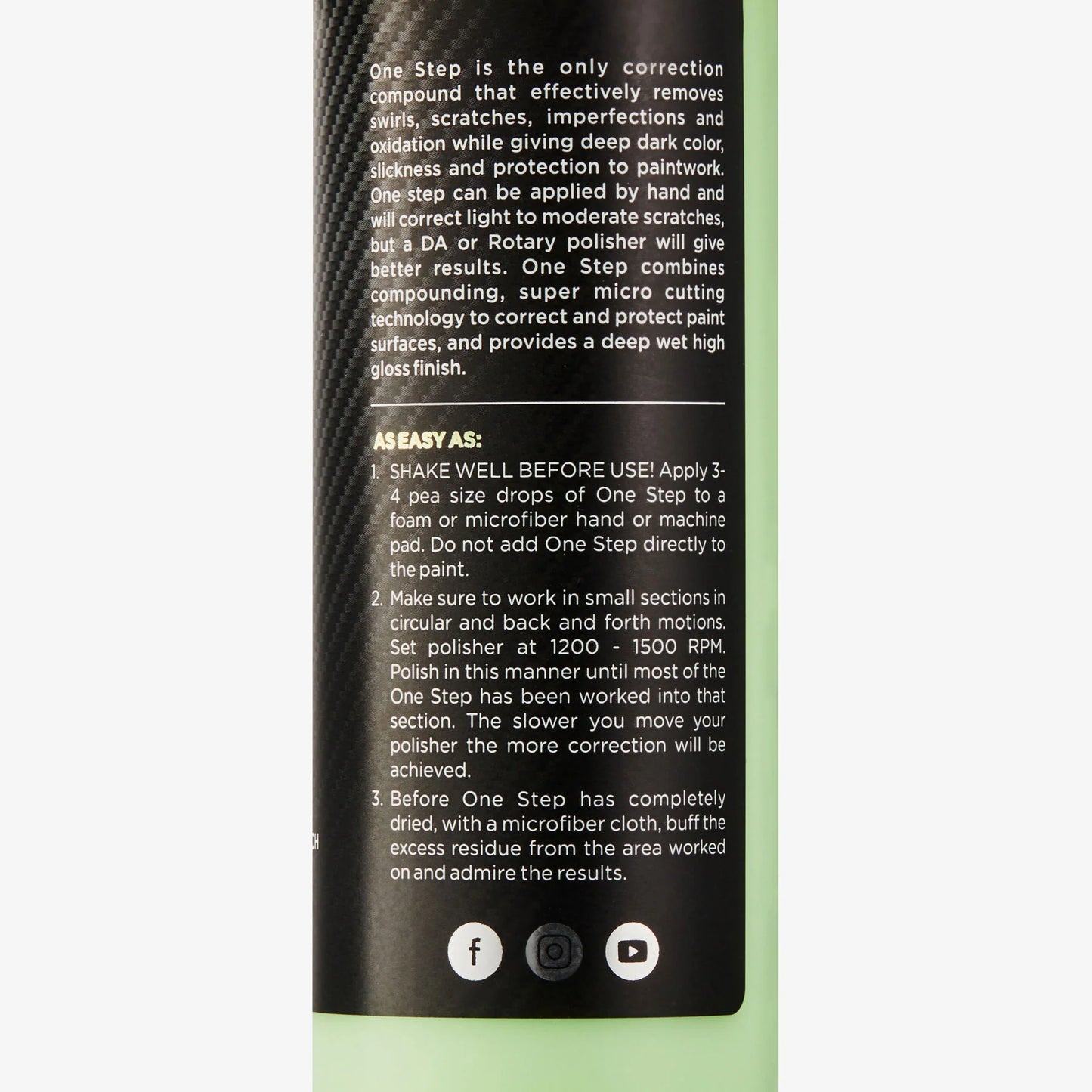 One Step - Swirl and Scratch Remover
