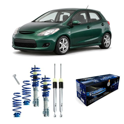 Mazda 2 DE/DE1 07-10 JOM Blueline Coilovers