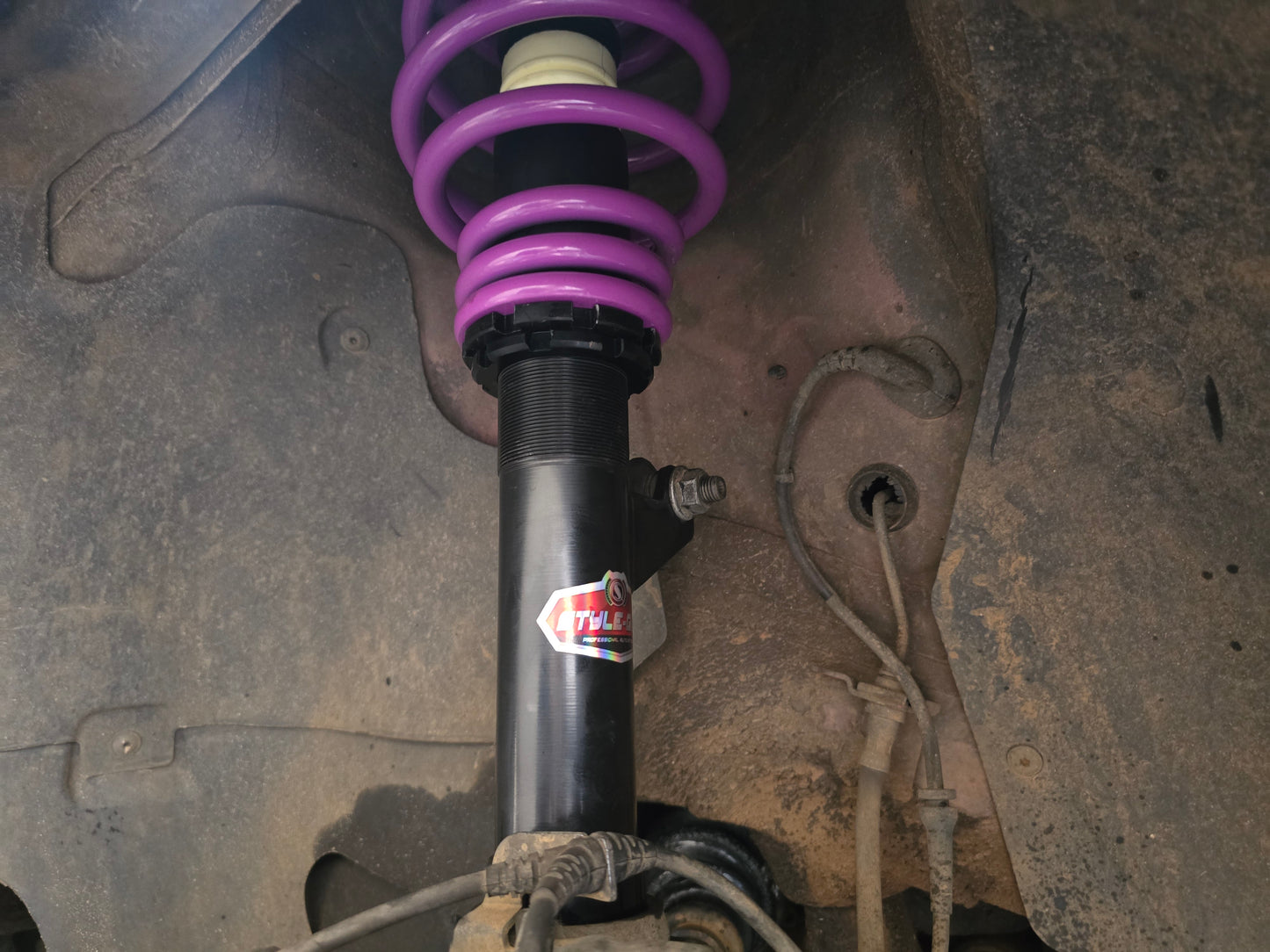 VW Golf Mk5 Purple Line Coilovers