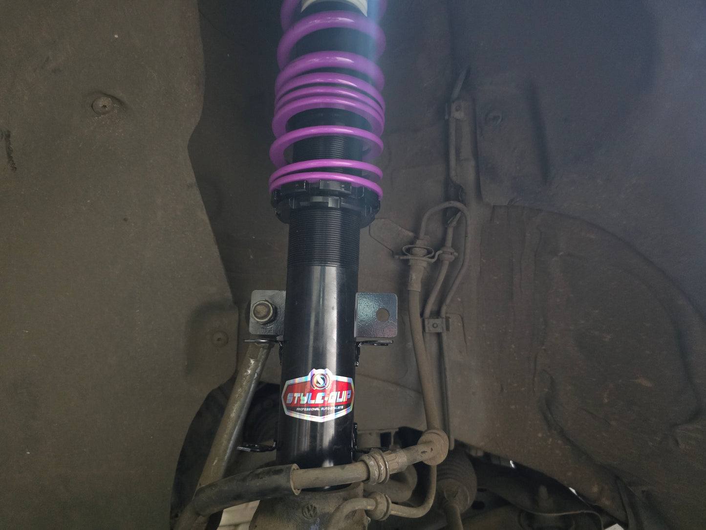 VW Polo 9n Purple Line Coilovers